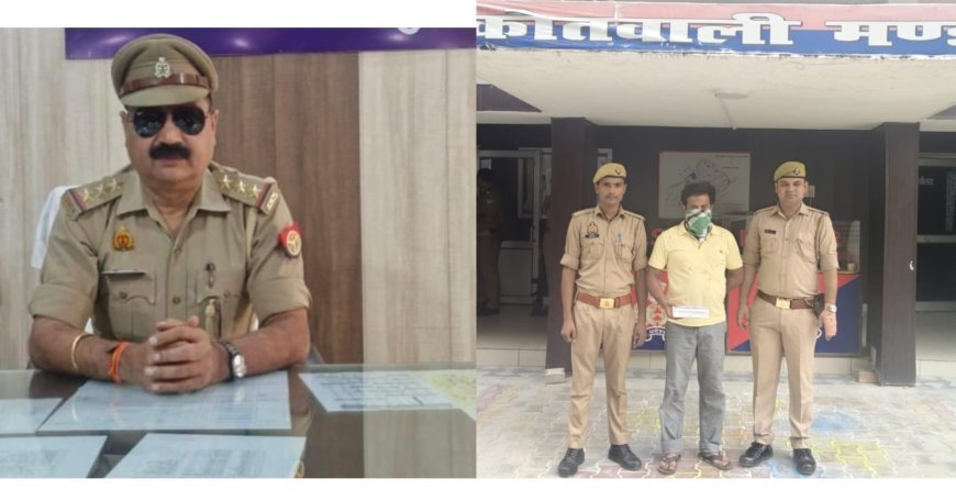 सहारनपुर में 50 लाख की स्मैक के साथ शातिर तस्कर गिरफ्तार, ऑपरेशन सवेरा के तहत मंडी पुलिस की कार्रवाई