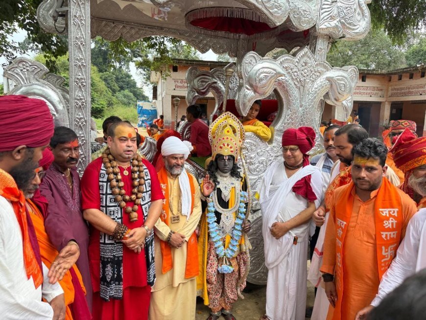 नैमिषारण्य में विहिप के स्थापना दिवस पर निकली हिंदू जन जागरण यात्रा, सामाजिक समरसता पर जोर