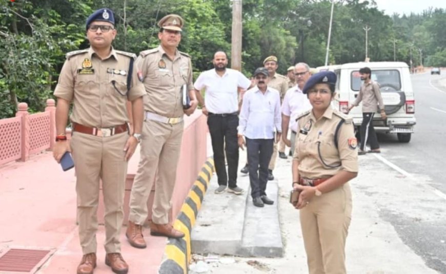 सहारनपुर में शाकुंभरी देवी मेले की तैयारियां तेज, एसएसपी ने परखी सुरक्षा व्यवस्था और यातायात योजना