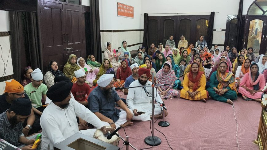 देवबंद में गुरु ग्रंथ साहिब का पहला प्रकाश पर्व श्रद्धा से मना, 8.66 लाख मूल मंत्र पाठ की सामूहिक अरदास