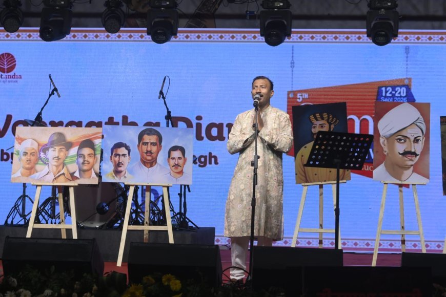 गोमती पुस्तक महोत्सव: पार्थ सारथी सेन शर्मा बोले- युवाओं को संबल देता है साहित्य, लखनऊ पर लिखेंगे ऐतिहासिक उपन्यास