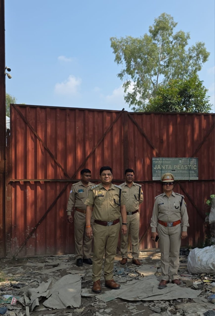 सहारनपुर में अवैध शराब पर आबकारी विभाग का छापा, ठेकों, ढाबों और ईंट-भट्ठों पर सघन चेकिंग अभियान