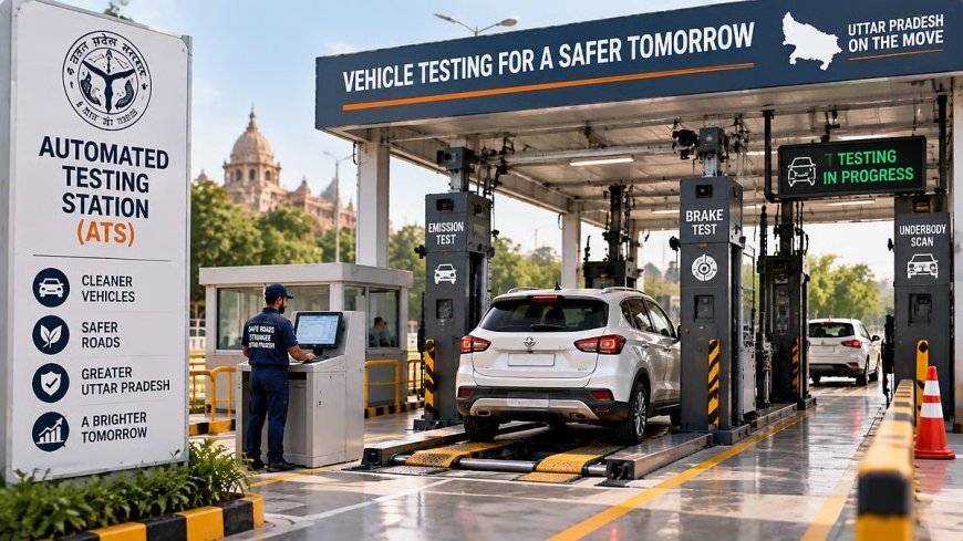 UP ATS Policy 2026: वाहनों की फिटनेस जांच के लिए नई नीति मंजूर, हर जिले में खुलेंगे 3 ऑटोमेटिक टेस्टिंग स्टेशन