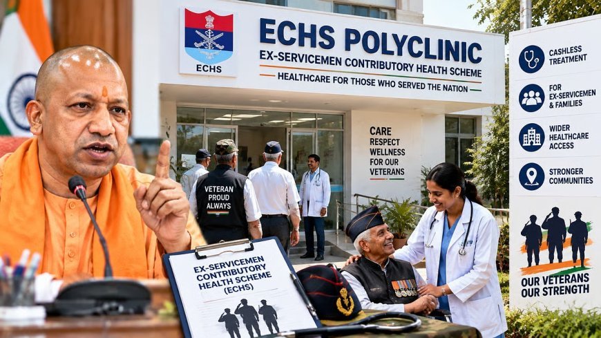 UP ECHS Polyclinic: यूपी के 13 जिलों में ईसीएचएस पॉलीक्लीनिक के लिए मिलेगी मुफ्त जमीन, योगी कैबिनेट का बड़ा फैसला