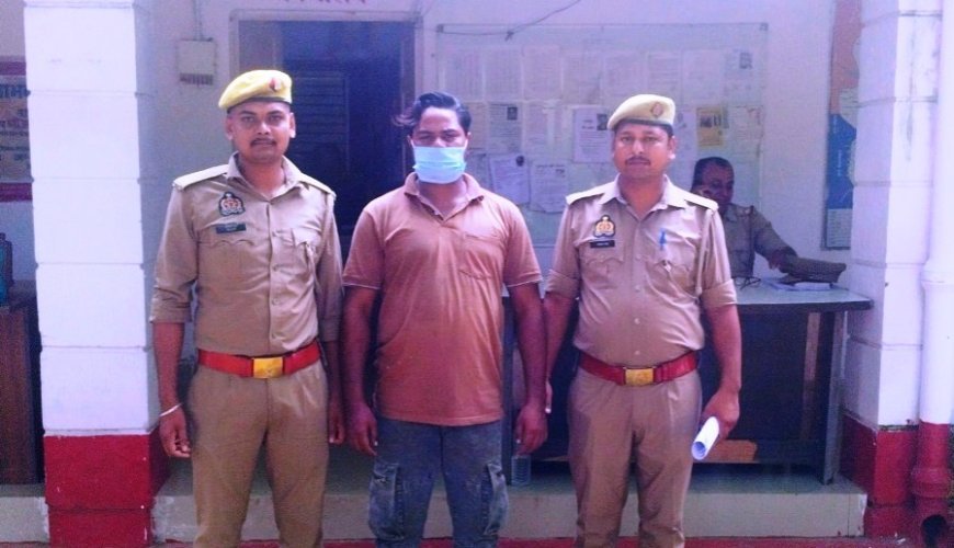 हरदोई में 25 हजार का इनामी गैंगस्टर गिरफ्तार, हत्या और लूट सहित 16 मुकदमों में था वांछित