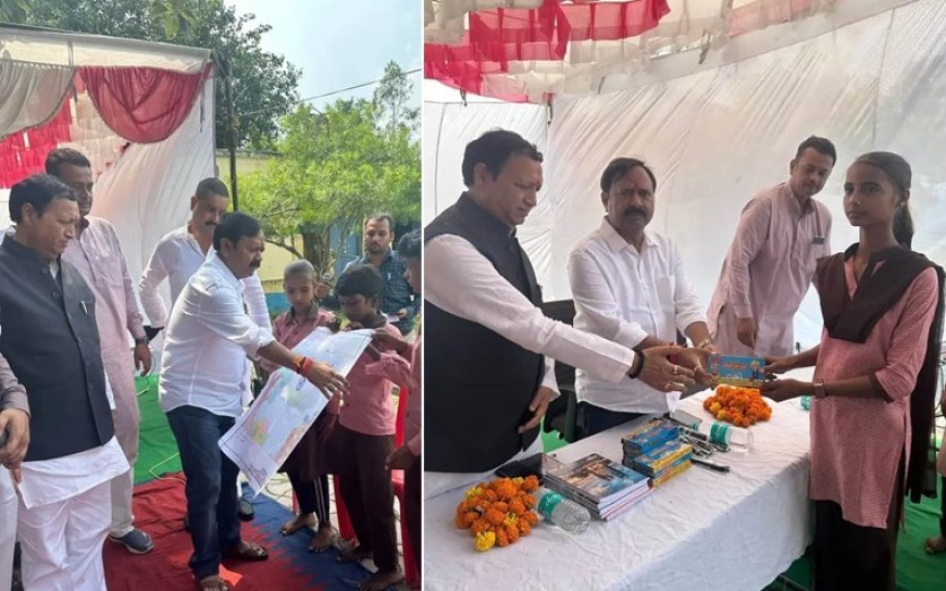 Hardoi News: ‘मेरे सपनों का भारत’ चित्रकला प्रतियोगिता में बच्चों ने रंगों से उकेरा उज्ज्वल भविष्य