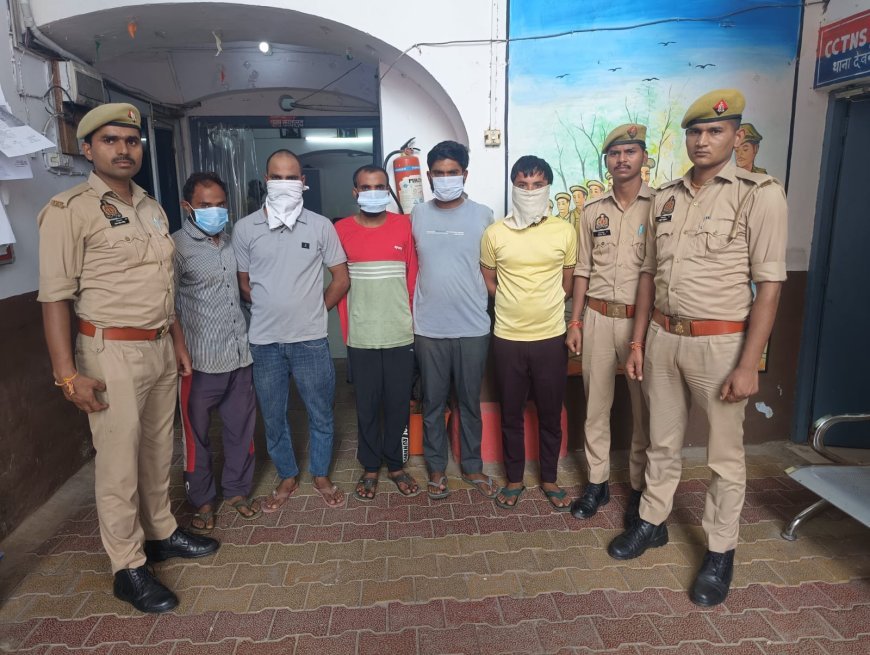 देवबंद में शिवा हत्याकांड के बाद हाईवे जाम और पथराव मामले में पुलिस की बड़ी कार्रवाई, पांच आरोपी गिरफ्तार