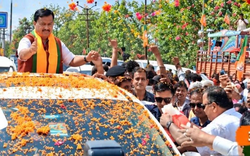 सहारनपुर: कोलकी टोल प्लाजा पर भाजपा नेता नितिन नवीन का जोरदार स्वागत, पूर्व विधायक के नेतृत्व में उमड़े कार्यकर्ता