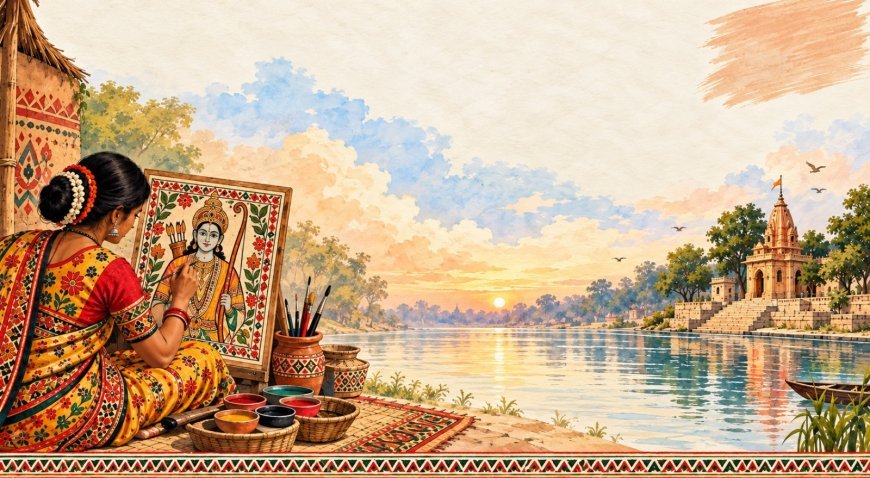 Cultural Heritage: राम-रामायण, लोकधारा और गंगा के रंगों से सजेगा यूपी, तीन बड़े कला शिविरों में जुटेंगे देशभर के कलाकार
