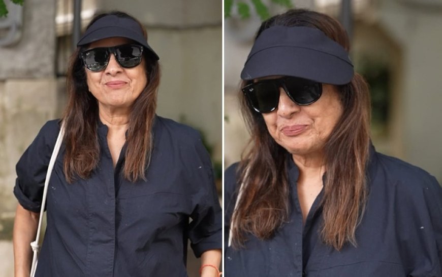 Neena Gupta Fashion: ऑल-ब्लैक लुक, सन वाइजर कैप और ओवरसाइज़्ड गॉगल्स; नीना गुप्ता के कूल अंदाज ने सोशल मीडिया पर मचाया तहल