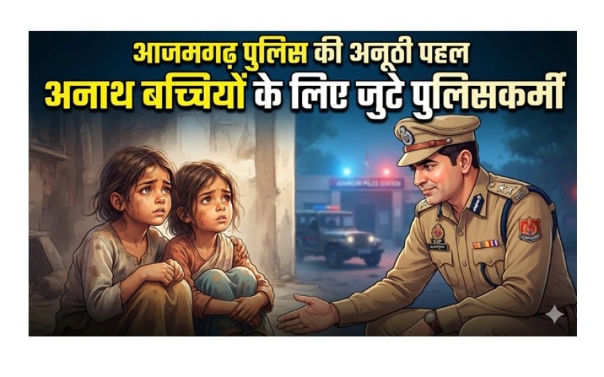 Azamgarh Police: आजमगढ़ पुलिस की संवेदनशील पहल: अनाथ हुई दो बच्चियों की मदद को आगे आया पूरा विभाग, एसएसपी देंगे एक माह का वेतन, पुलिसकर्मी देंगे एक दिन का वेतन