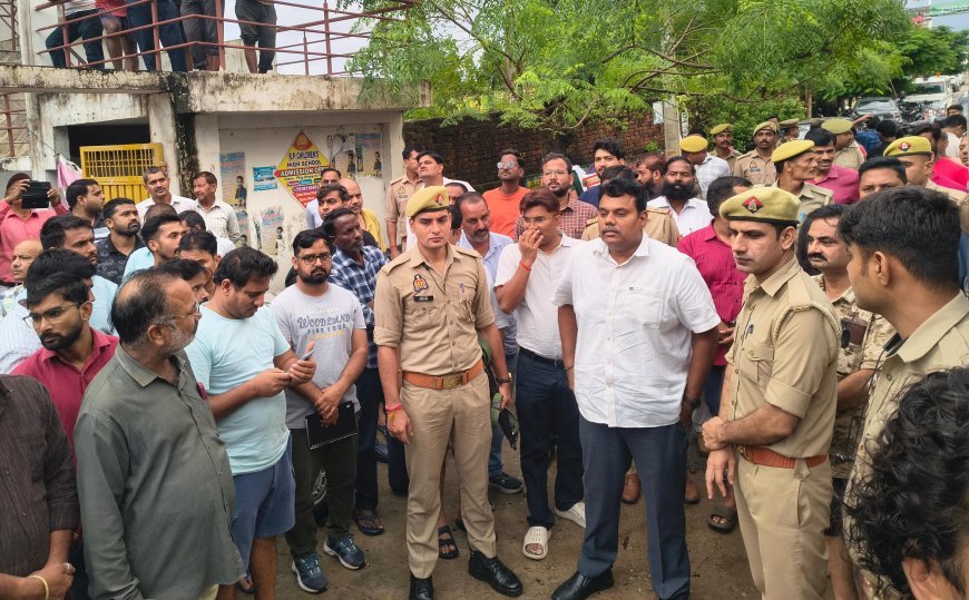 सीतापुर में सरायन नदी का बढ़ा जलस्तर: डीएम पहुंचे केशव ग्रीन सिटी, राहत कार्य तेज