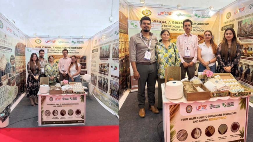 UP Hemp Fiber Export: 100 टन पराली और कृषि कचरे से बना हाई-ग्रेड टेक्सटाइल फाइबर, अब अमेरिका और दक्षिण कोरिया पहुंचेगा यूपी का हेम्प