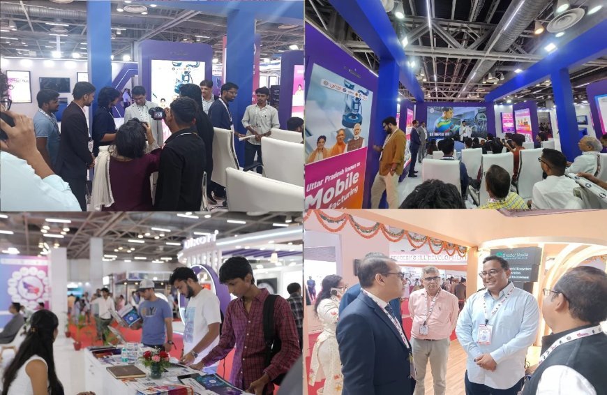 UP International Trade Show: पहले डिजिटल सेल्फी, फिर सात फेरे; ट्रेड शो में समाज कल्याण विभाग के मॉडल्स ने खींचा ध्यान