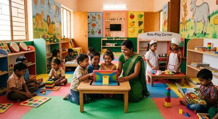 यूपी के पीएम श्री विद्यालयों में विकसित होंगे आधुनिक लर्निंग कॉर्नर: खेल, अभिनय और कला से संवरेगी नौनिहालों की शुरुआती शिक्षा