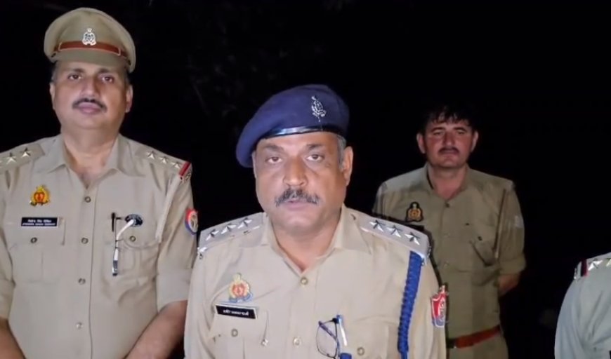 Crime News: सहारनपुर में मुठभेड़ के बाद गोकशी का आरोपी गिरफ्तार, तमंचा-कारतूस और गोवंश बरामद