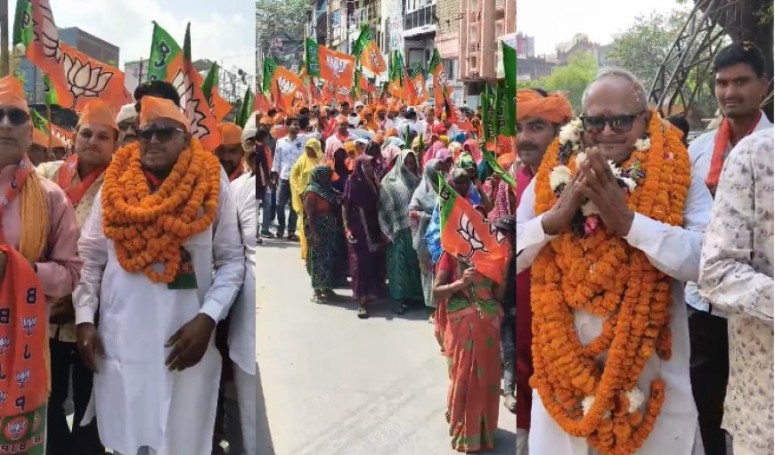 बलिया: सुरेंद्र सिंह ने जन आशीर्वाद यात्रा से ठोकी सदर सीट पर दावेदारी, सभी सीटों पर जीत का किया दावा