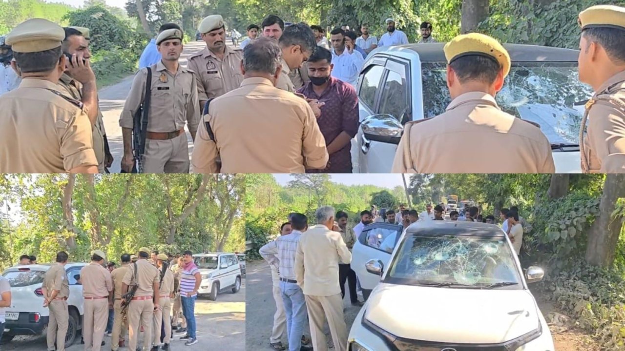 Crime News Saharanpur: बेहट में दिनदहाड़े 10 लाख की लूट से सनसनी, नकाबपोश बदमाशों ने कार पर पथराव कर दिया वारदात को अंजाम