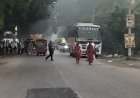 नैमिषारण्य में बेतरतीब पार्किंग बनी आफत, सड़कों पर भारी वाहनों के जमावड़े से श्रद्धालु और स्कूली बच्चे परेशान