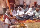 बलिया के ऐतिहासिक ददरी मेले का ध्वज पूजन संपन्न, विजयादशमी पर वैदिक मंत्रोच्चार के साथ शुरू हुईं तैयारियां