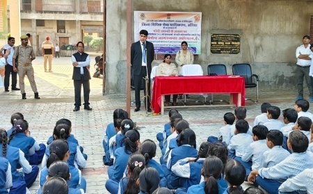 हरदोई: सेंट जेवियर्स हाई स्कूल में विधिक साक्षरता शिविर आयोजित, विद्यार्थियों को पॉक्सो कानून और अधिकारों की दी गई जानकारी