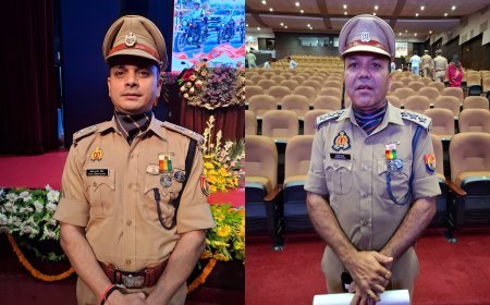 लखनऊ: मुख्यमंत्री योगी ने वीर पुलिसकर्मियों को वीरता पदकों से किया सम्मानित, आधुनिक तकनीक से मजबूत हुई पुलिसिंग