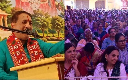 Sitapur News: जटायु-रावण युद्ध का मार्मिक प्रसंग सुन भावुक हुए श्रद्धालु, छलक उठीं आंखें