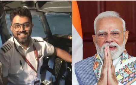 PM Modi Speaks to Captain Smit Machchhar: पीएम मोदी ने फोन कर बढ़ाया जांबाज पायलट का हौसला, भावुक कैप्टन बोले- 'कई चोटें थीं, फिर भी खुद को खड़ा किया'