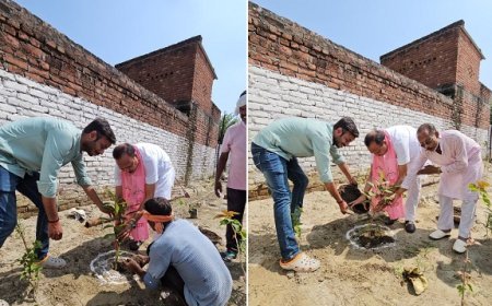 Hardoi News: स्व. नरेंद्र बहादुर सिंह की 87वीं जयंती पर पौधरोपण, कर्ण सिंह राणा ने आगे बढ़ाई समाजसेवा की विरासत