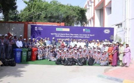यूपी में 'स्वच्छता ही सेवा' बना जन आंदोलन, 47 लाख नागरिकों की सहभागिता से चमके शहर और गांव