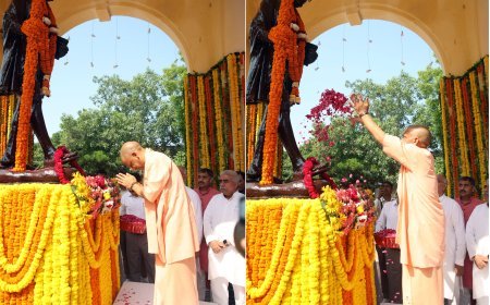 बापू का चरखा स्वावलंबन का आधार, ओडीओपी से लोकल को ग्लोबल बना रहा यूपी: मुख्यमंत्री योगी