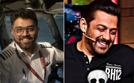 Salman Khan on Pilot Smit Machchar: सलमान खान ने भारतीय पायलट स्मित मच्छार के साहस को सराहा, मिलने की इच्छा जताई