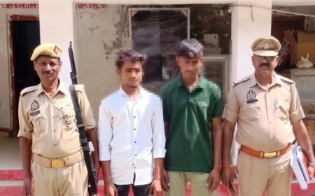 हरदोई में मिशन शक्ति अभियान के तहत मनचलों पर शिकंजा, महिलाओं पर छींटाकशी करने वाले दो शोहदे गिरफ्तार