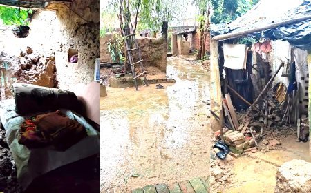 सरकारी फाइलों में विकास की चमक, पंडित उमाकांत की टपकती छत बयां कर रही ग्रामीण योजनाओं की असली तस्वीर, क्या अब जागेगा प्रशासन?