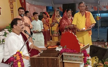 Hardoi News: अभ्यास-वैराग्य से मन पर नियंत्रण, अहंकार बनता है पतन का कारण: आचार्य संतोष भाई जी