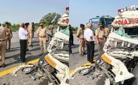 सुल्तानपुर में पूर्वांचल एक्सप्रेसवे पर दर्दनाक सड़क हादसा, 4 की मौत पर सीएम योगी ने किया 2-2 लाख मुआवजे का ऐलान