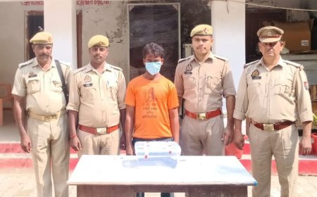 हरदोई में अवैध हथियार के साथ टॉप-10 हिस्ट्रीशीटर गिरफ्तार: तमंचा और कारतूस बरामद, टड़ियावां पुलिस की बड़ी कार्रवाई