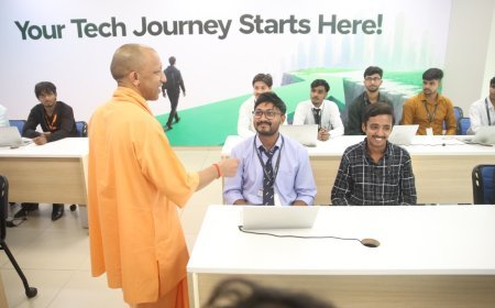 लखनऊ बनेगा देश का प्रमुख एआई हब, एचसीएल टेक के विस्तार को सीएम योगी ने दिखाई हरी झंडी