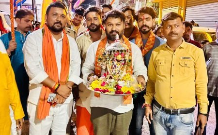 संडीला में बाबा खाटू श्याम की भव्य निशान यात्रा, भक्ति में डूबा पूरा नगर
