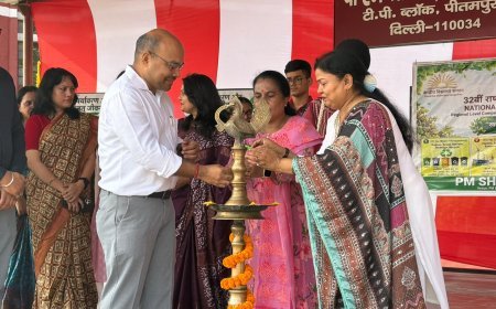 पीएम श्री केंद्रीय विद्यालय पीतमपुरा में NCSC-32 क्षेत्रीय विज्ञान प्रदर्शनी का भव्य आयोजन, बाल वैज्ञानिकों ने दिखाए नवाचार