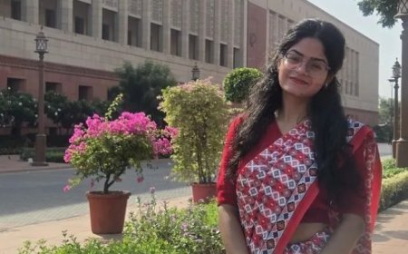 Raksha Jha Parliament Speech: संसद के संविधान सदन में गूंजी बिहार की रक्षा झा की आवाज, पीएम मोदी के सामने ओजस्वी भाषण से जीता दिल