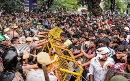 Delhi CJP Protest Live Updates: जंतर-मंतर छावनी में तब्दील, 45 से ज्यादा मेट्रो स्टेशन बंद और 250 ट्रेनें रद्द; दिल्ली में भारी सुरक्षा पहरा