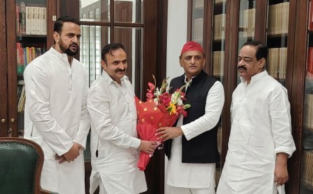 सहारनपुर के पूर्व जिला पंचायत अध्यक्ष माजिद अली ने थामा सपा का दामन, अखिलेश यादव ने दिलाई सदस्यता