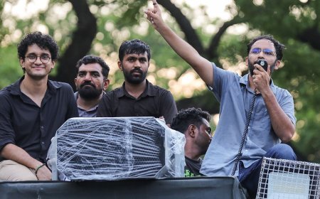 Cockroach Janata Party: 'कॉकरोच जनता पार्टी' का प्रशासन को अल्टीमेटम: 24 घंटे में प्रदर्शन की अनुमति दें, वरना बिना इजाजत शुरू होगा आंदोलन