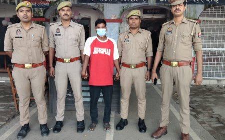 हरदोई की बिलग्राम पुलिस की बड़ी कामयाबी: 50 हजार का इनामी हत्यारोपी गुरुग्राम से गिरफ्तार