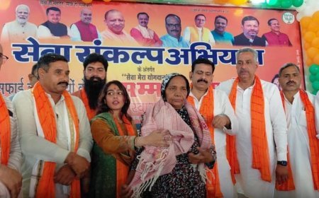 सहारनपुर में सेवा संकल्प अभियान के तहत स्वच्छता दूतों का सम्मान, सफाईकर्मियों को ओढ़ाई गईं शॉल