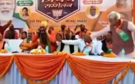 Viral Video: सोशल मीडिया पर वायरल हुआ BJP नेताओं के उठक-बैठक का वीडियो, सपा प्रमुख अखिलेश यादव ने कसा तीखा तंज