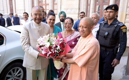 पूर्व राष्ट्रपति रामनाथ कोविन्द ने की योगी सरकार की सराहना: उत्तर प्रदेश में विकास और सुशासन को मिली नई ऊर्जा