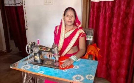 झांसी की वंदना ने सुई-धागे से गढ़ी आत्मनिर्भरता की कहानी, ओडीओपी योजना ने संवारी कई परिवारों की दुनिया