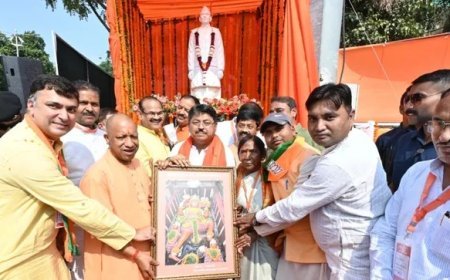 देश की आजादी में सिर्फ एक परिवार का योगदान नहीं: सीएम योगी बोले- स्वतंत्रता सेनानी मसुरियादीन पासी भी गए थे जेल